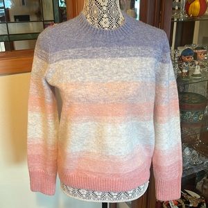 LOFT pastel sweater size medium NWOT $25